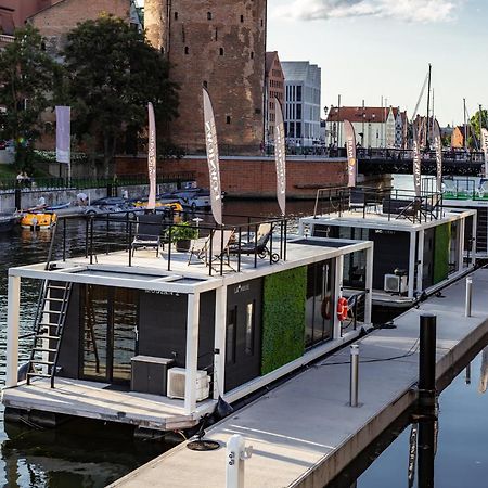 Domy Na Wodzie - La Mare Motlava Houseboats With Sauna By Downtown Apartments Γκντανσκ Εξωτερικό φωτογραφία