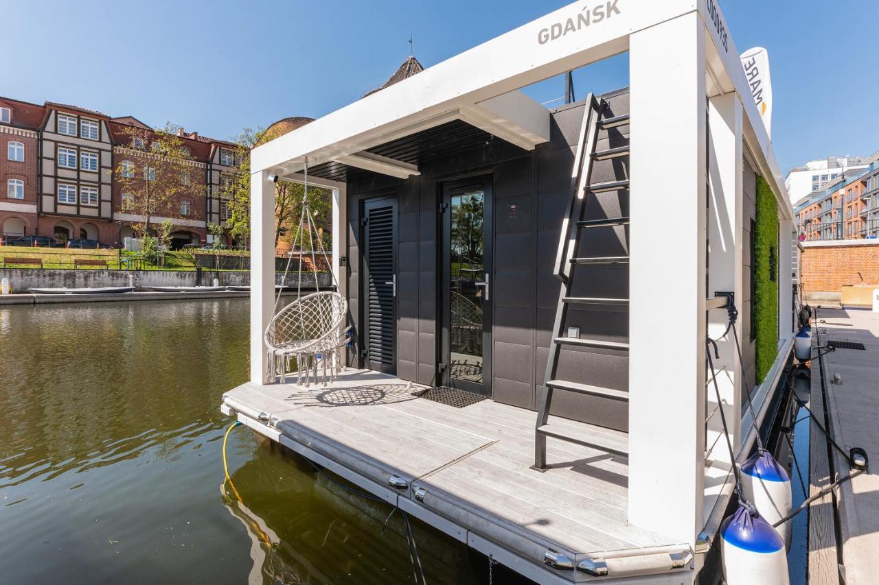 Domy Na Wodzie - La Mare Motlava Houseboats With Sauna By Downtown Apartments Γκντανσκ Εξωτερικό φωτογραφία