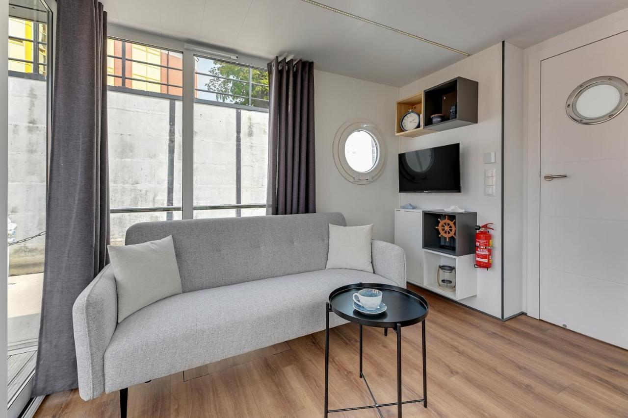 Domy Na Wodzie - La Mare Motlava Houseboats With Sauna By Downtown Apartments Γκντανσκ Εξωτερικό φωτογραφία