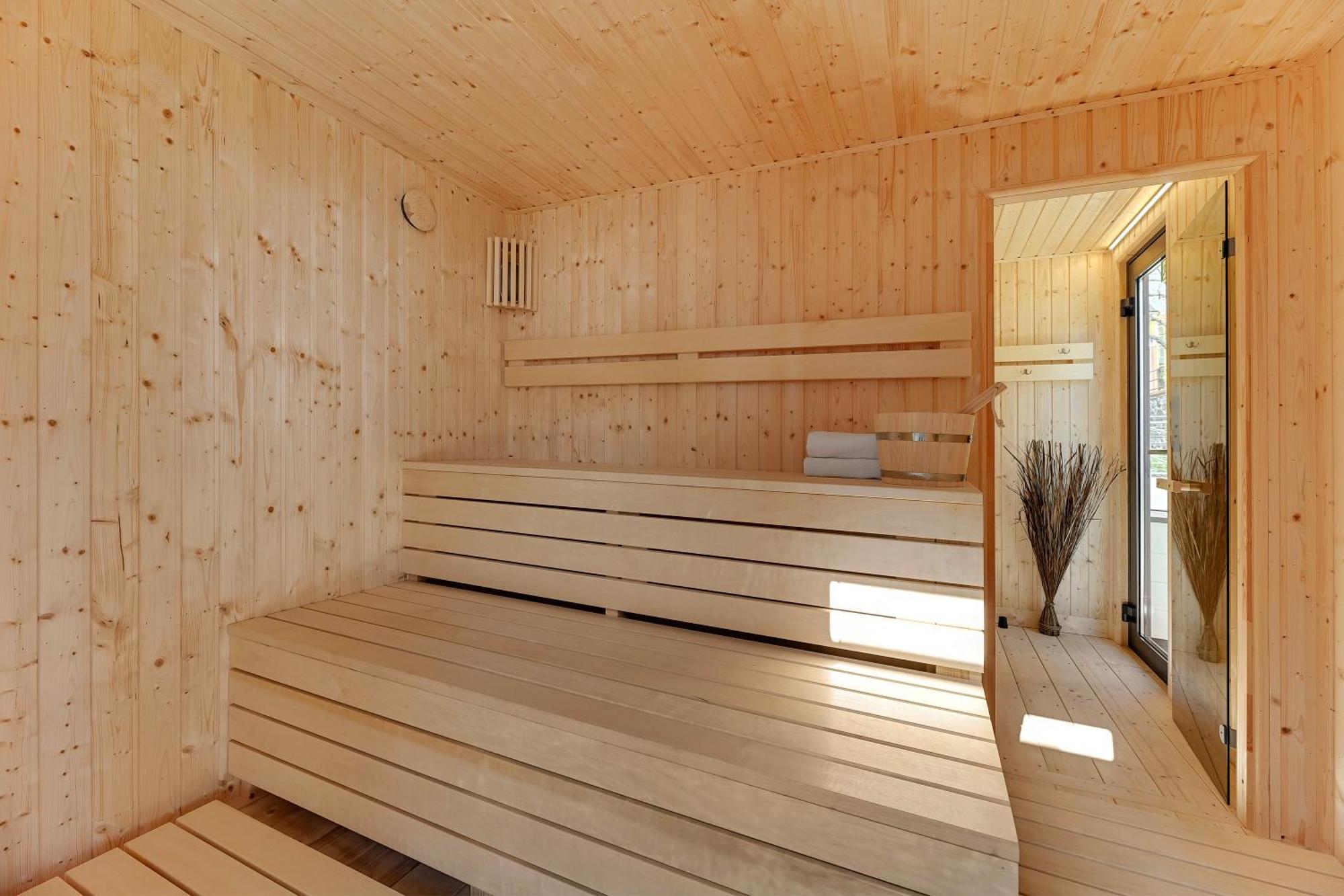 Domy Na Wodzie - La Mare Motlava Houseboats With Sauna By Downtown Apartments Γκντανσκ Εξωτερικό φωτογραφία